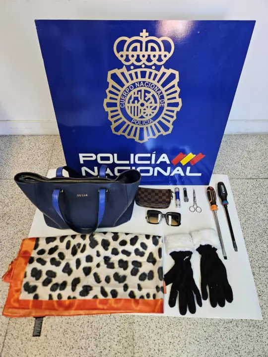 robo. imagen policia nacional