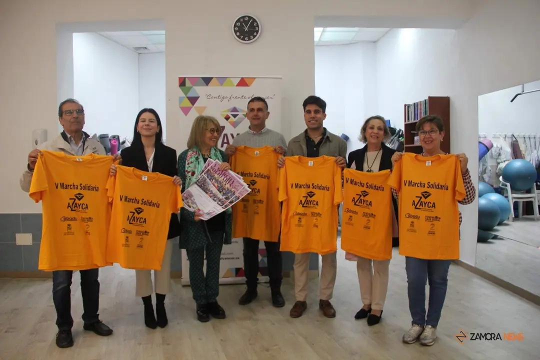 Presentación de la V Marcha Solidaria AZAYCA