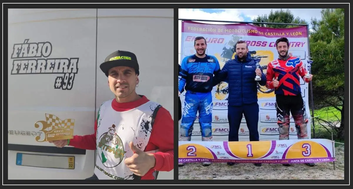 Israel Ramírez repite victoria en el Cross Country y Fabio Ferreira obtiene un tercer puesto