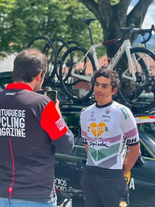 El ciclista madrileño Jorge Gálvez, del Zamora Enamora