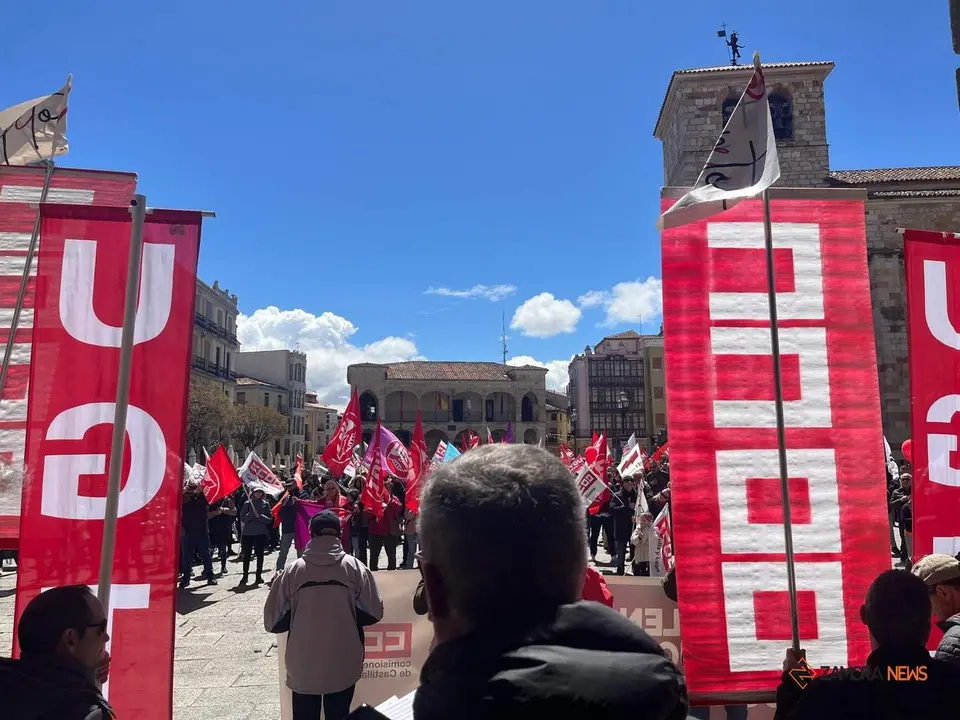 Manifestación 1 de Mayo en la Plaza Mayor_8
