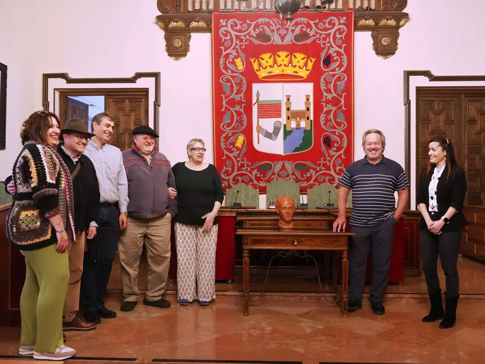 Donación busto Abrantes