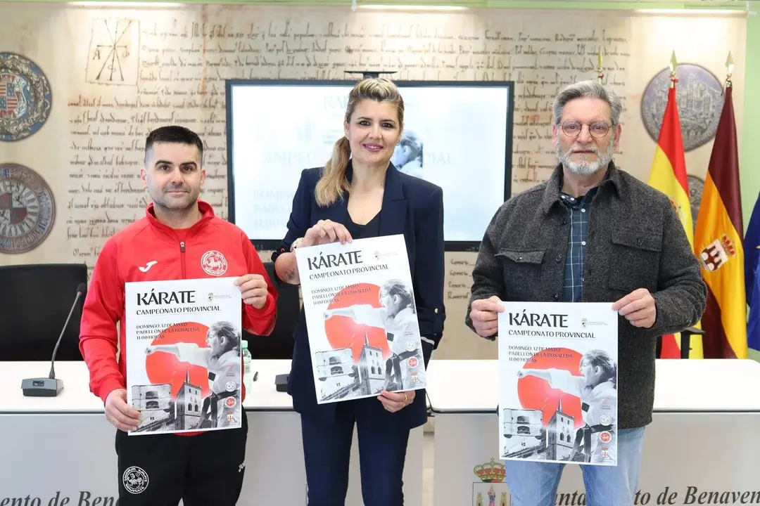 presentación campeonato de Kárate