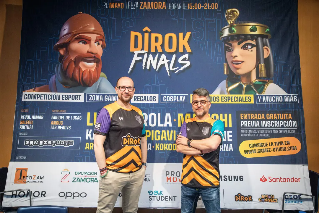 Iván José Gomez-Rojo y Jordi Mesa, cofundadores de GameZ Studio