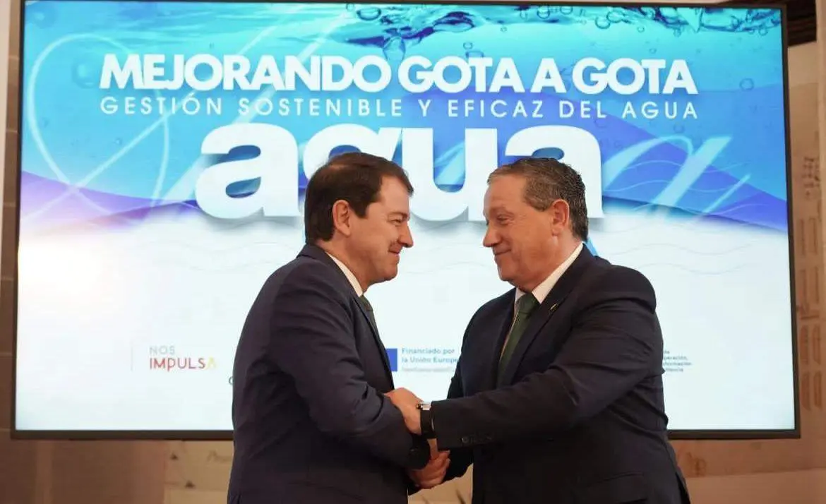 Alfonso Fernández Mañueco y Javier Faúndez Domínguez