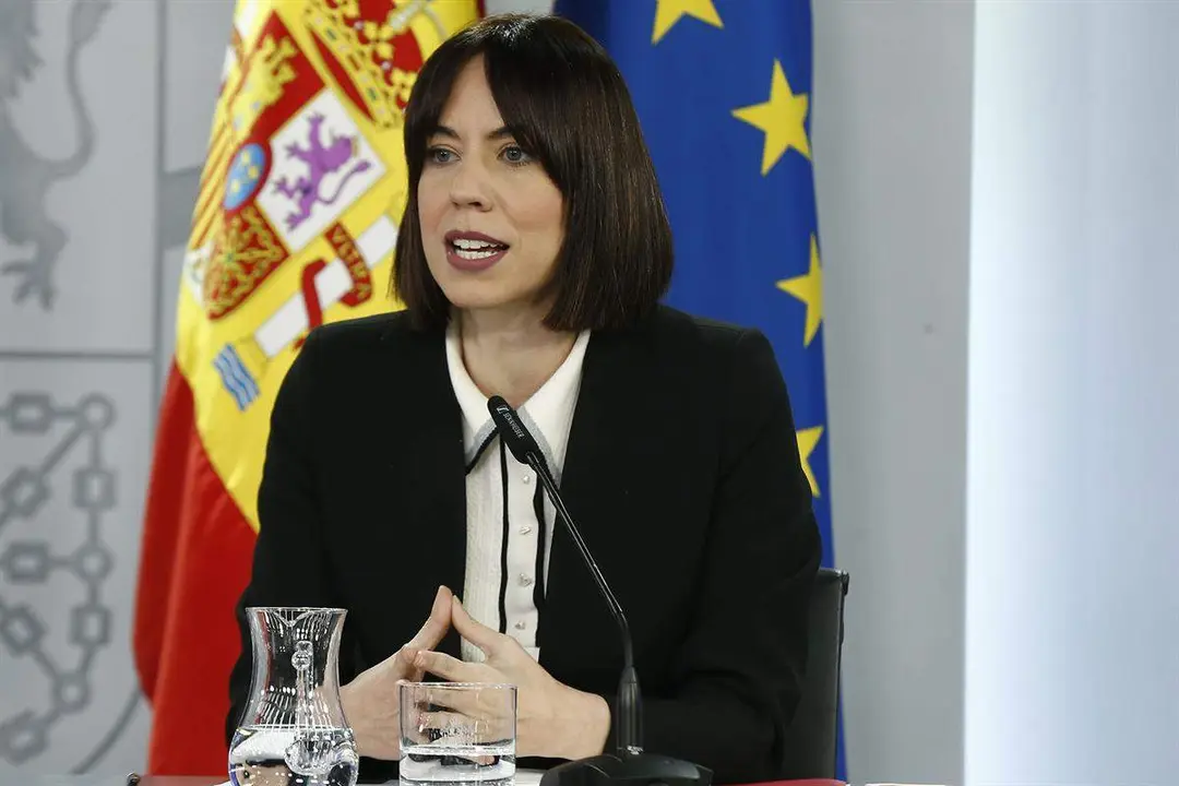 La ministra de Ciencia, Innovación y Universidades, Diana Morant, durante la rueda de prensa posterior al Consejo de Ministros | Pool Moncloa/José Manuel Álvarez