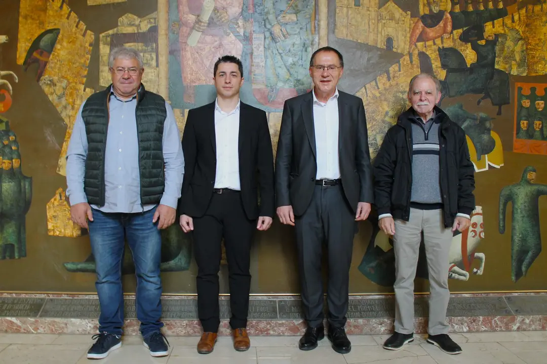 El subdelegado del Gobierno en Zamora, Ángel Blanco, tras la  reunión con la Unidad de Carreteras  del Estado en Zamora y la Junta Administrativa de Litos.