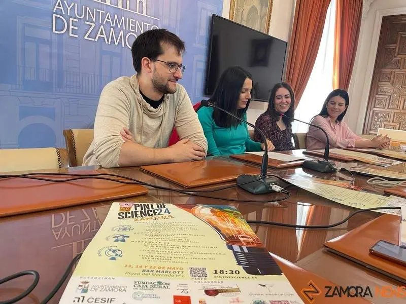 Pint of Science presentación Ayto