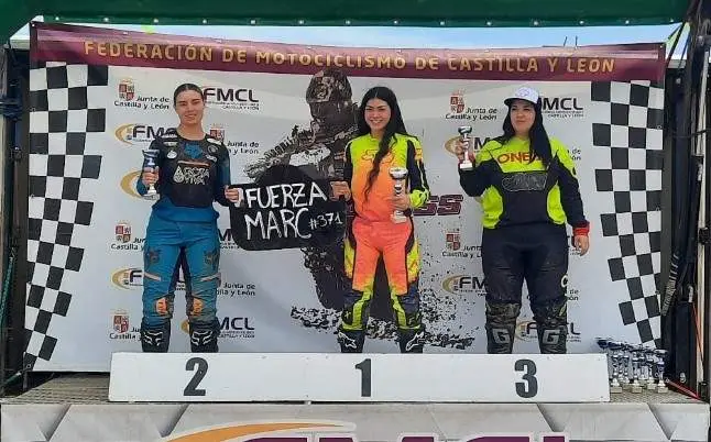 Pódium para Ainhoa MAIBECHE en el MX