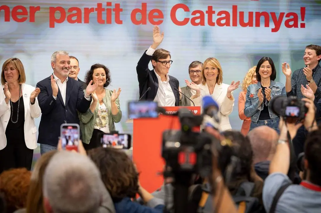 Elecciones catalanas, Salvador Illa. Fotografía: PSC