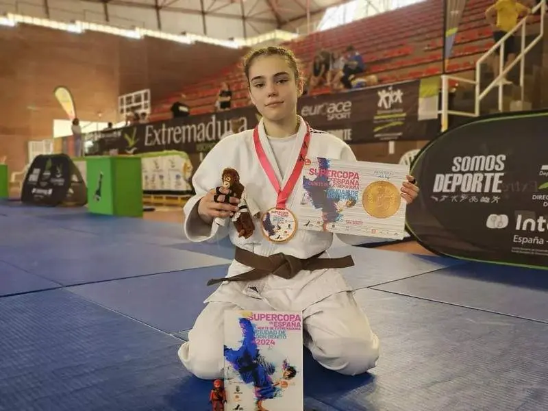 Elena Bahamonde del Judo Morales