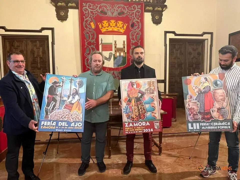 Carteles oficiales Ferias y Fiestas San Pedro