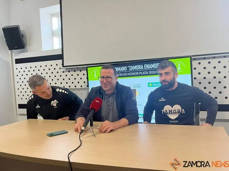 última RP Diego Soto y Pablo Cubillas en el balonmano Zamora 
