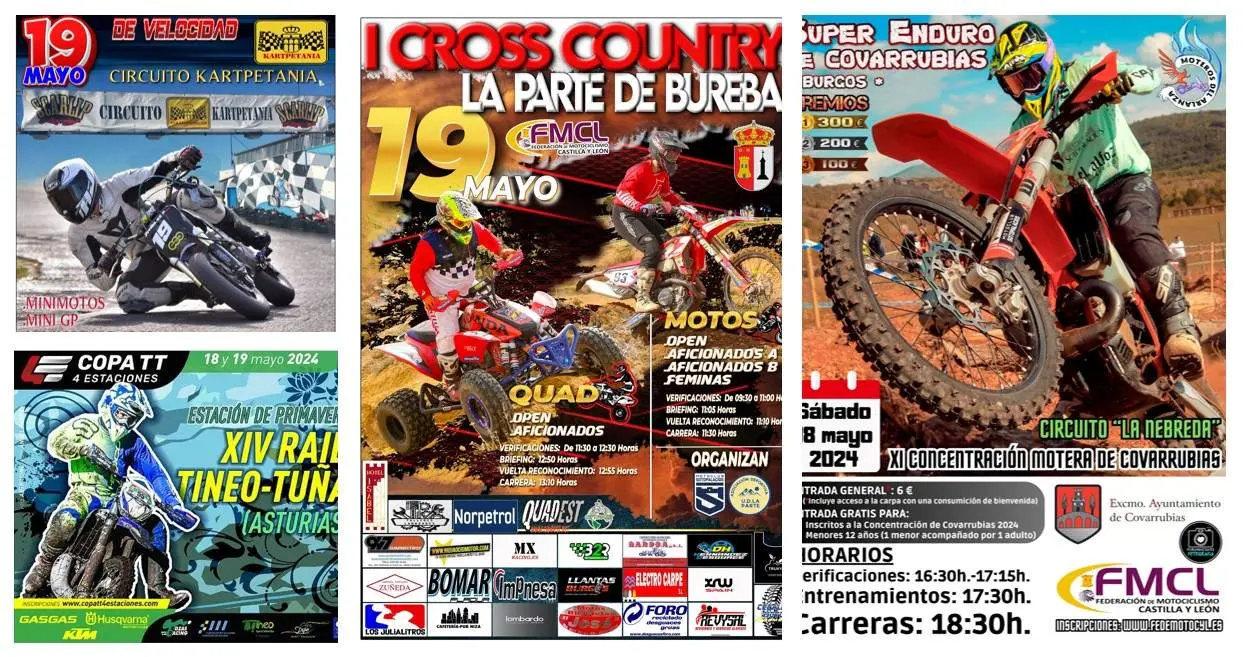Agenda deportiva motociclista