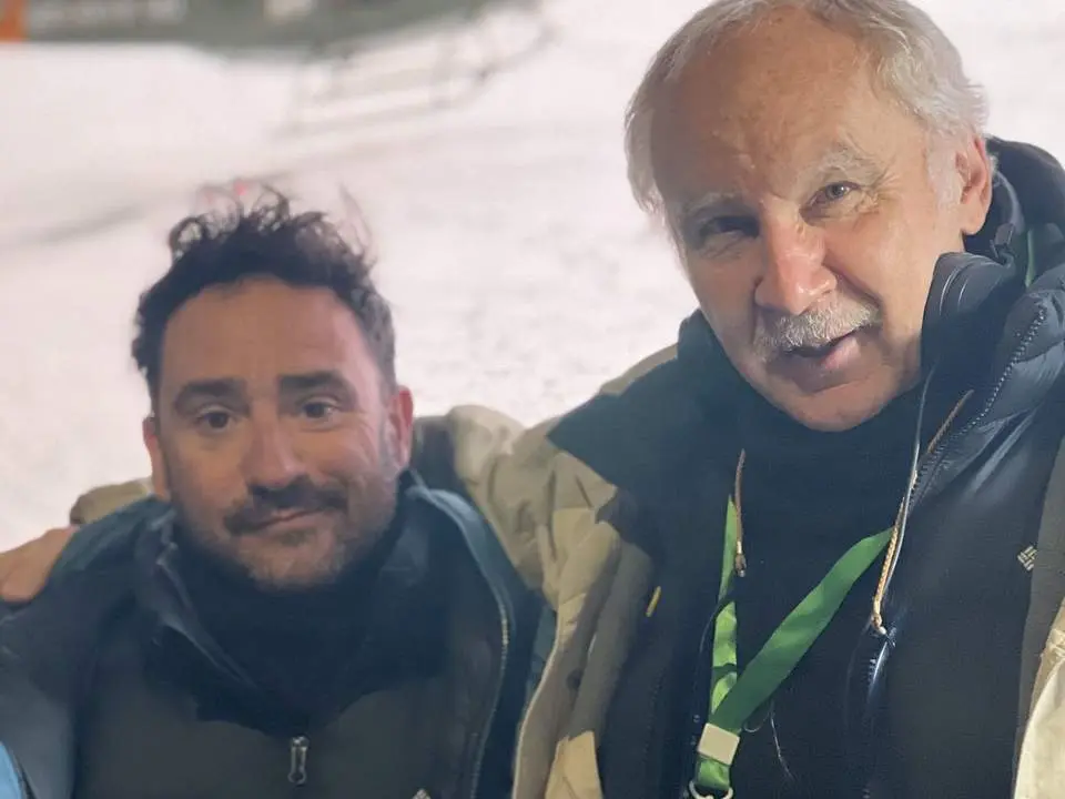 Pablo Vierci junto a Bayona