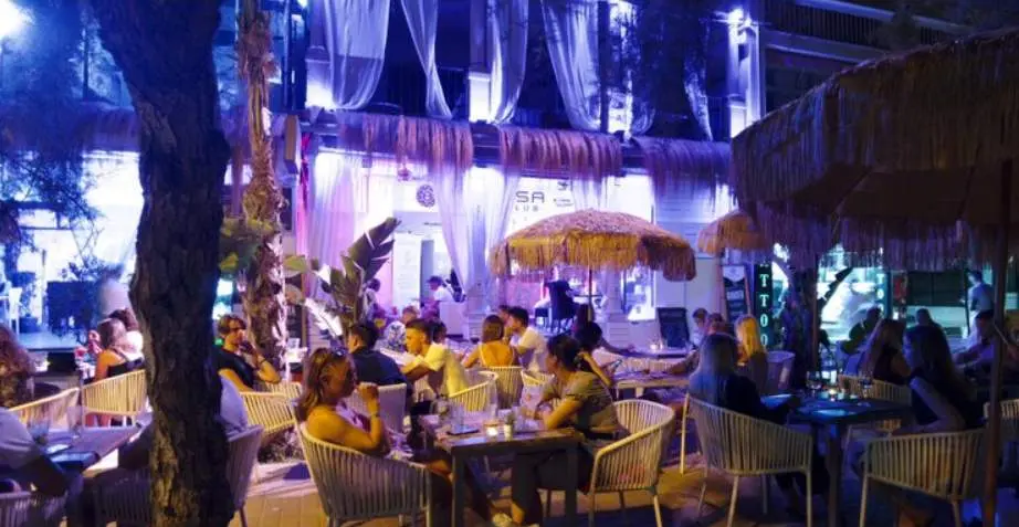 Imagen de archivo del restaurante afectado por el derrumbe