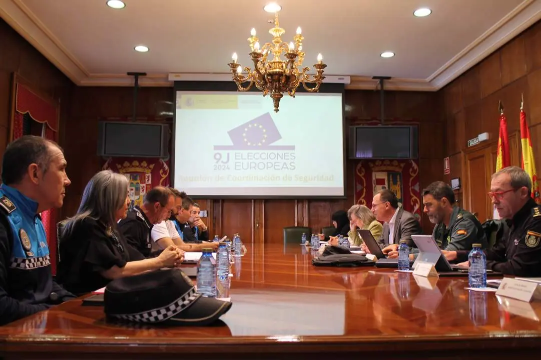 Reunión de coordinación del dispositivo de seguridad para las Elecciones al Parlamento Europeo