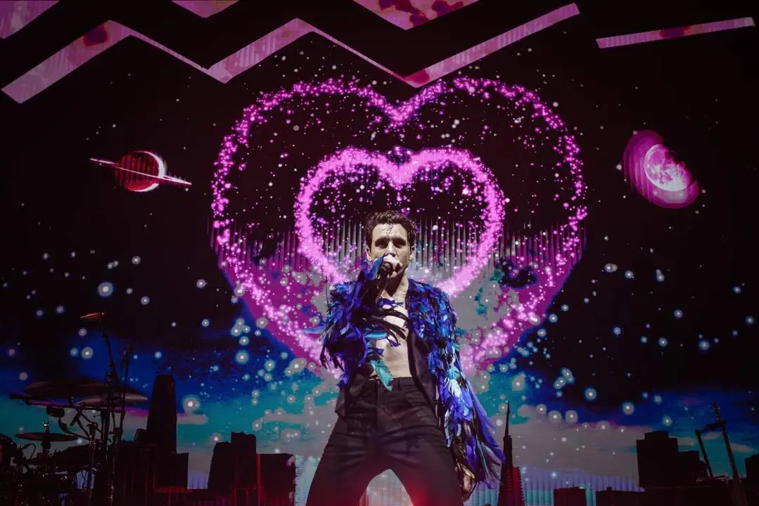 Mika durante una de sus últimas actuaciones. Fotografía: RRSS artista