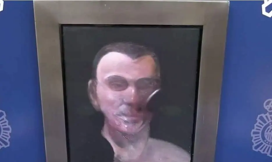 Cuadro de Francis Bacon recuperado por la Policía Nacional