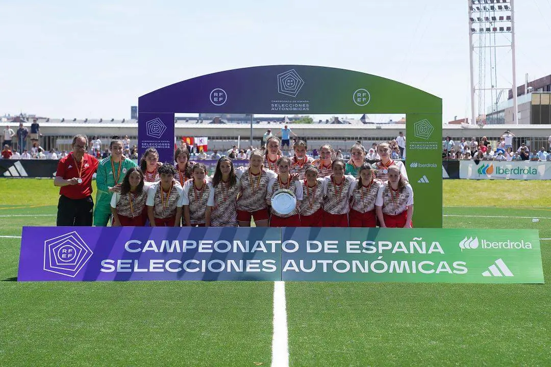 Subcampeonas del Nacional Femenino Plata Sub15