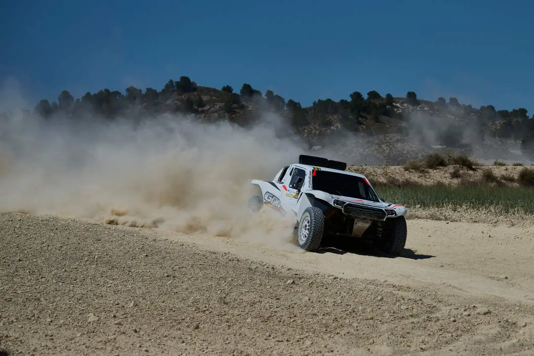 Ruben Gracia y Sara Garcia Baja Lorca SS3 @kfoto
