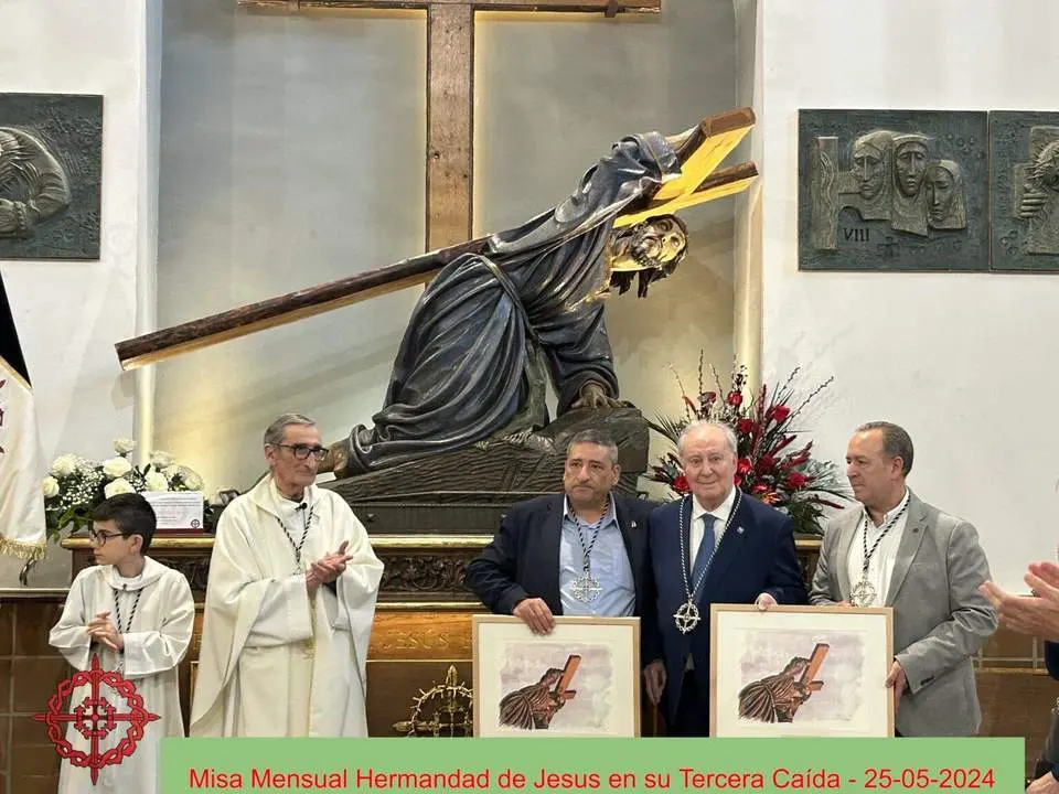 misa mensual Hermandad Jesús en su Tercera Caida