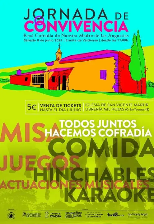 cartel Jornada de Convivencia de la Real Cofradía de Nuestra Madre de las Angustias