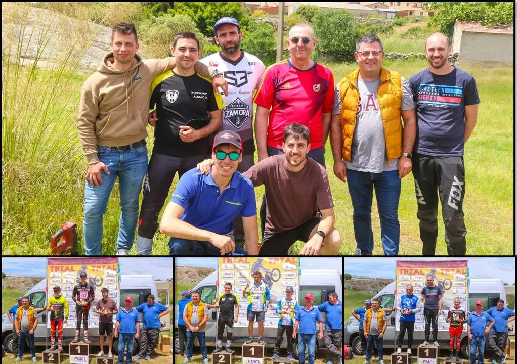 El Trial de Muelas del Pan deja un 1º puesto, un 2º y un 3º en diferentes categorías
