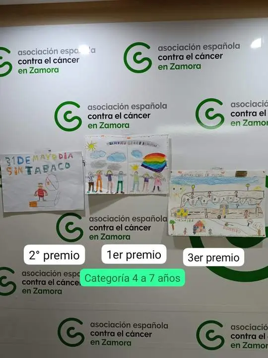 Premiados categoría 4 a 7 años