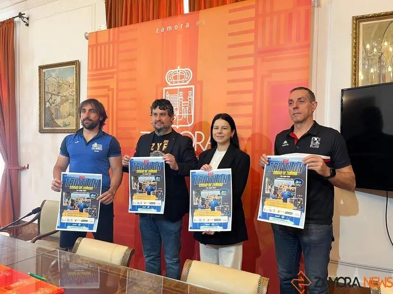 presentación VIII Triatlón Ciudad de Zamora