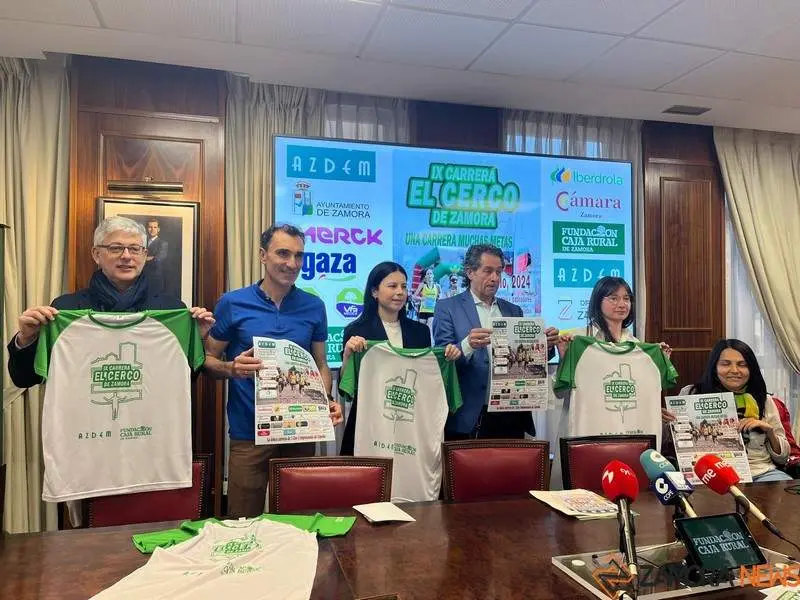 presentación carrera el Cerco de Zamora 