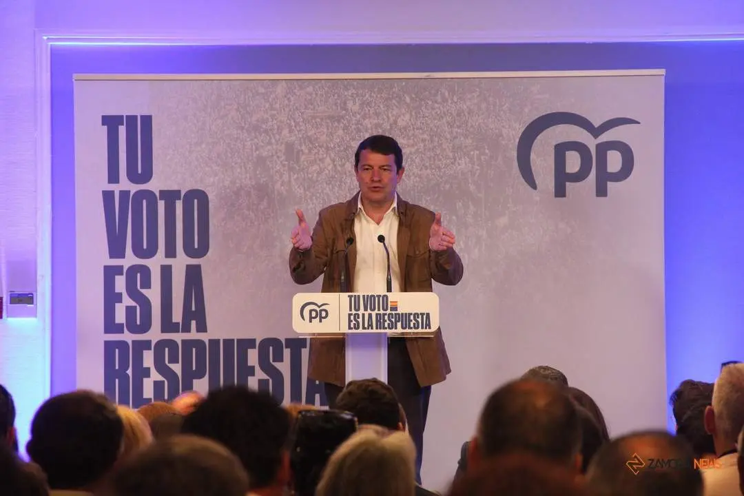 Mañueco visita Zamora dentro de la campaña por las europeas