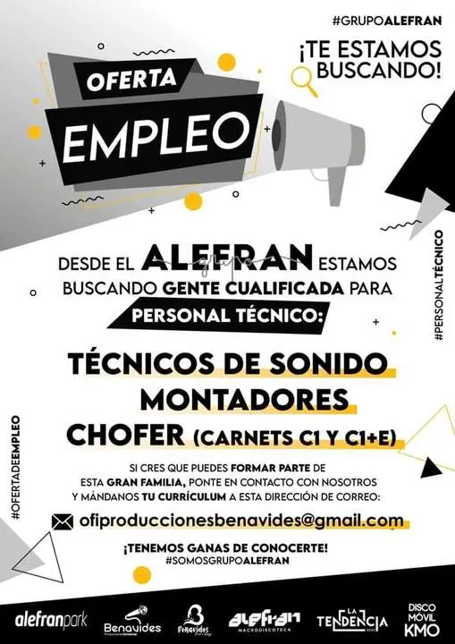 Alefran empleo