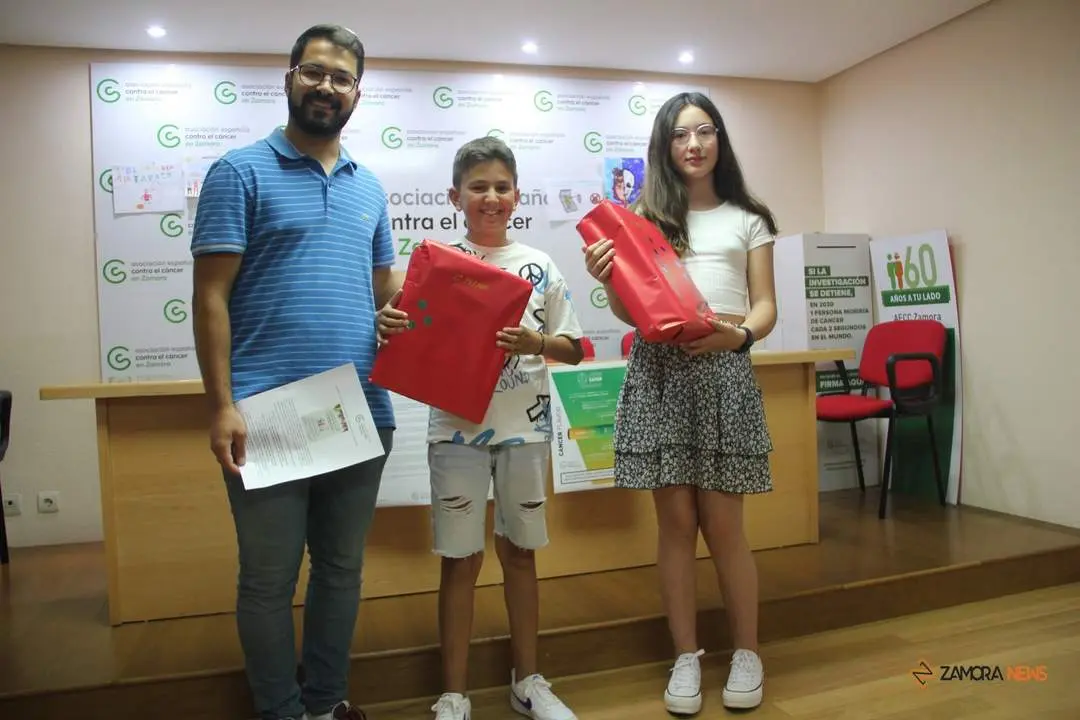 Entrega de premios del Concurso de Dibujo "Zamora Libre de Humos"