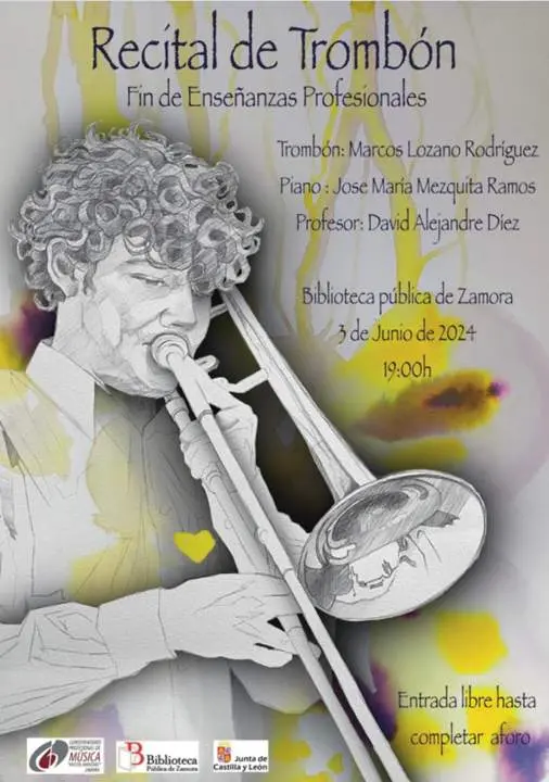 cartel conservatorio Miguel Manzano