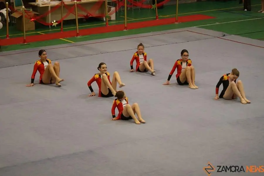 Exhibición de gimnasia rítmica Mapecca