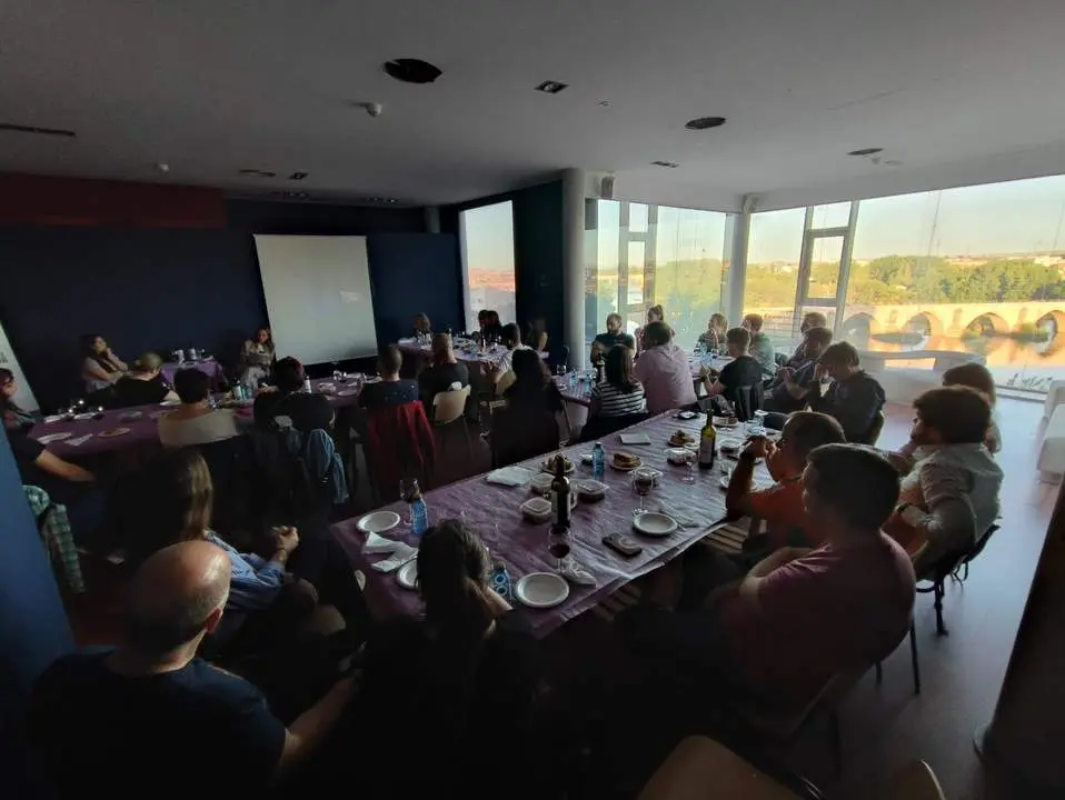 La Santa Merienda durante la jornada dedicada a la Virgen de la Concha
