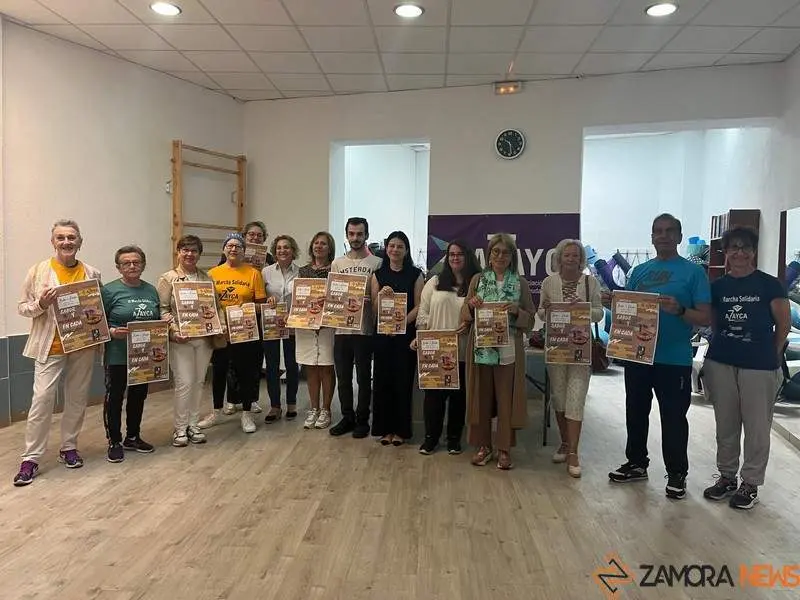 presentación AZAYCA pizza solidaria 