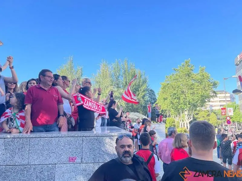 Zamora CF celebra el ascenso _2
