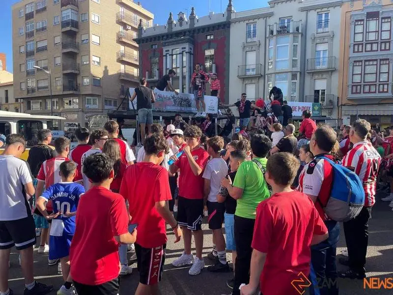 Zamora CF celebra el ascenso _6