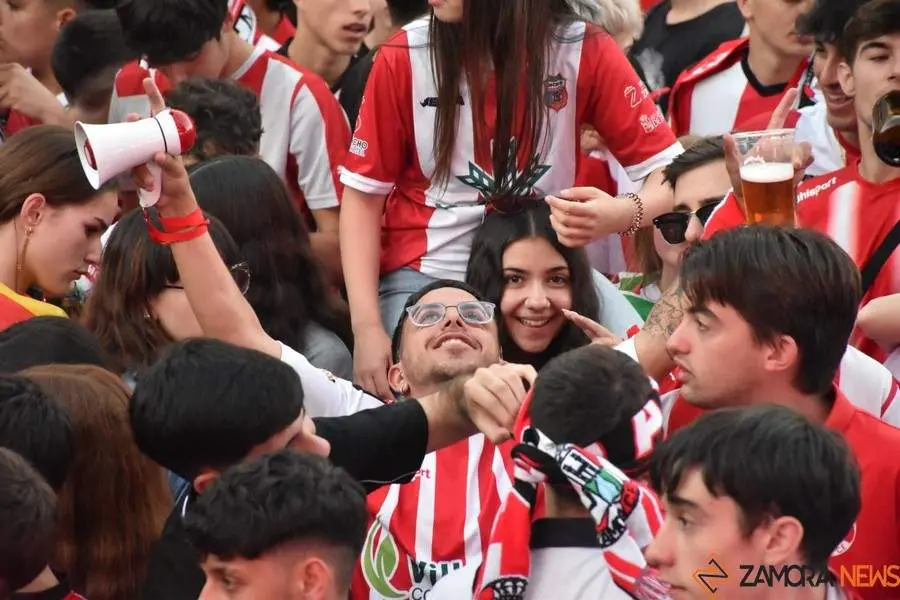Zamora CF celebra el ascenso _44