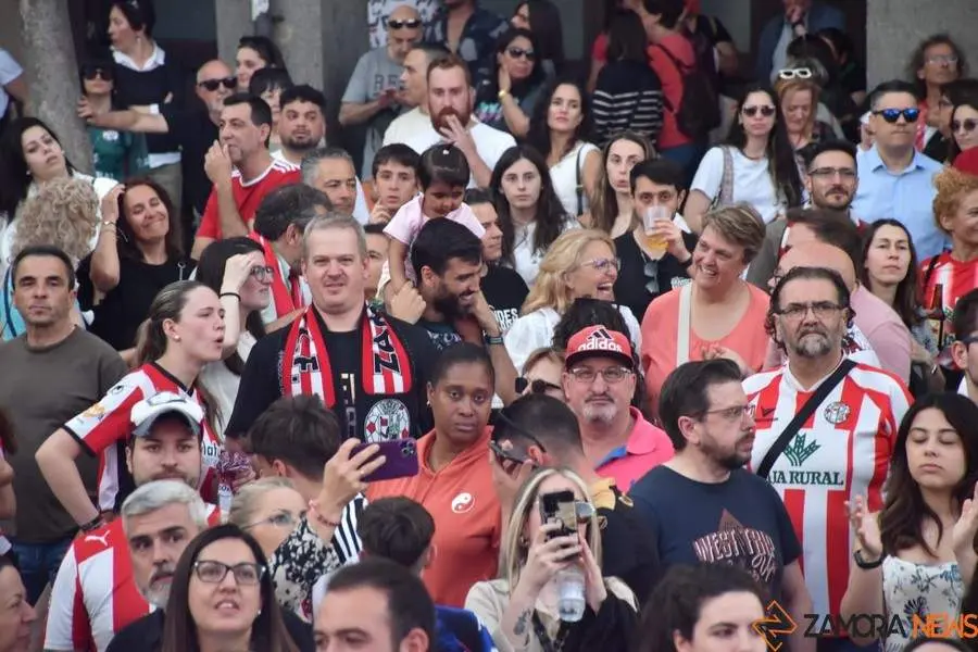 Zamora CF celebra el ascenso _50