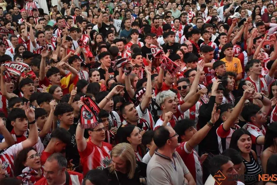 Zamora CF celebra el ascenso _61