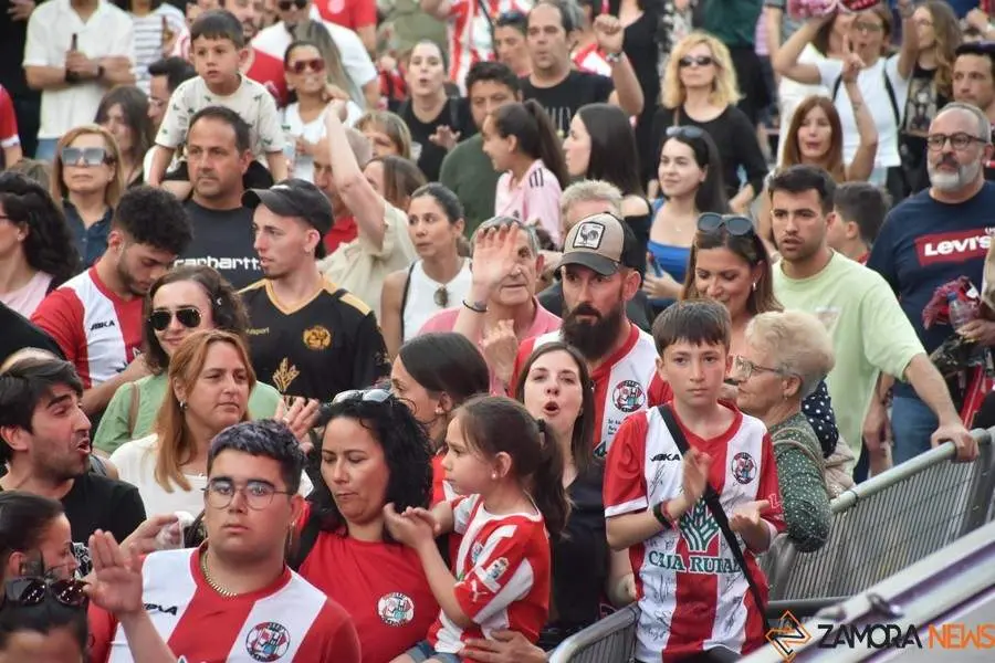 Zamora CF celebra el ascenso _62