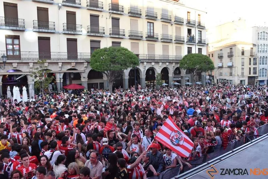Zamora CF celebra el ascenso _63
