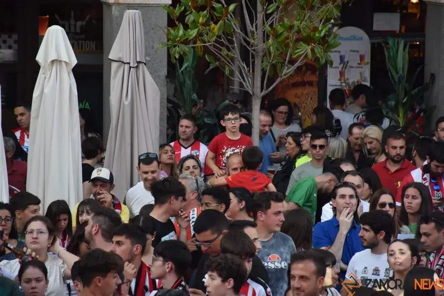 Zamora CF celebra el ascenso _70