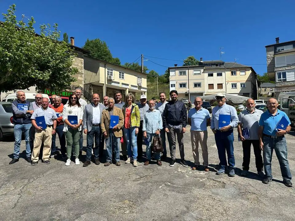 PP con alcaldes de Sanabria-La Carballeda