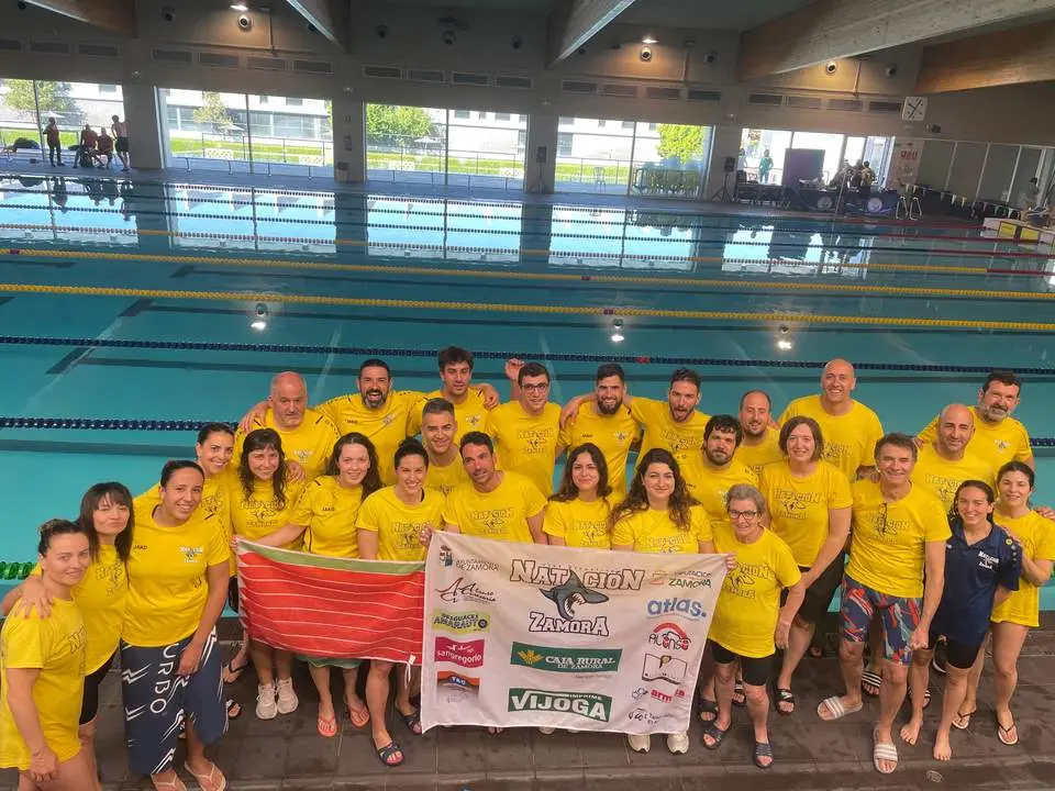 equipo Natación Zamora