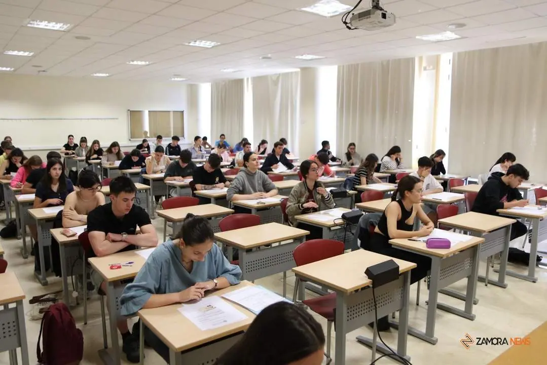 Arranque exámenes EBAU en el Campus Viriato