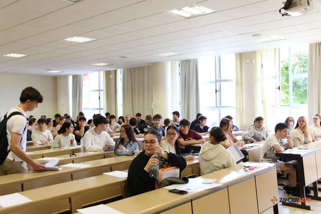 Arranque exámenes EBAU en el Campus Viriato